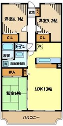 ヴェルリーフの物件間取画像